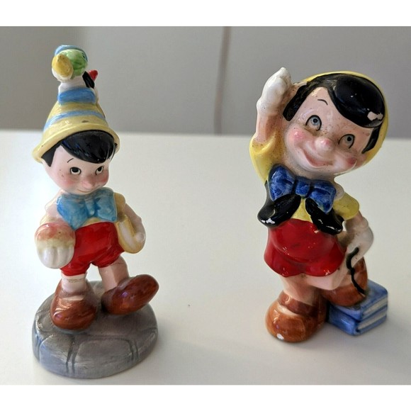 Disney Pinocchio with Jiminy Cricket Figurine - Picture 1 of 3